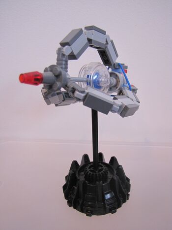 Customdroid Tri Fighter Mini Model Brickipedia Fandom Powered