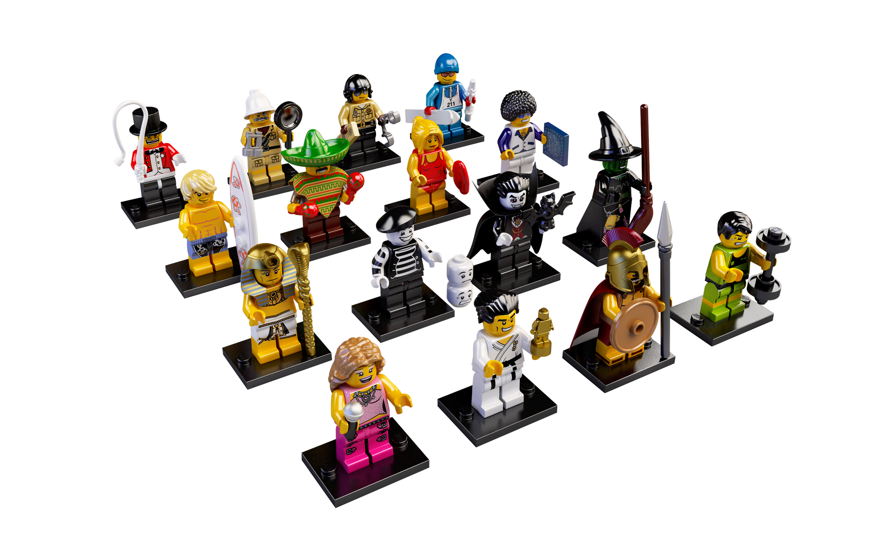 new lego mini figures