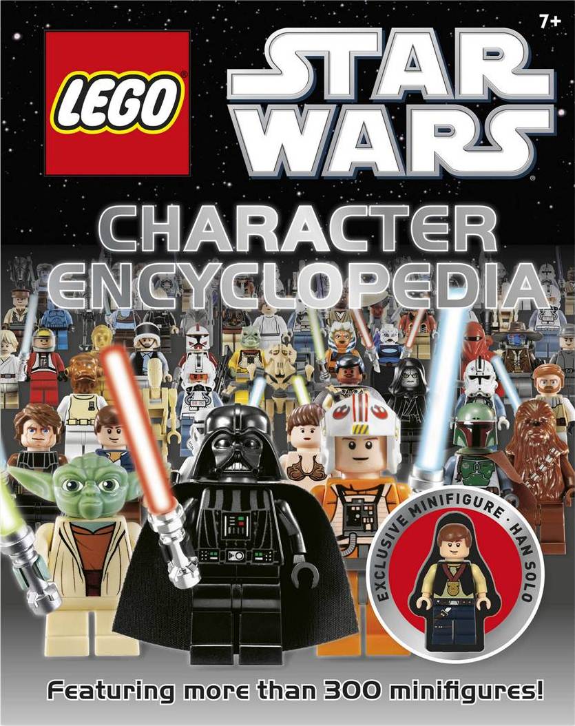 lego star wars book with minifigure