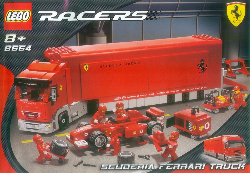 scuderia ferrari truck