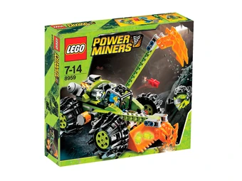 lego power miners drill