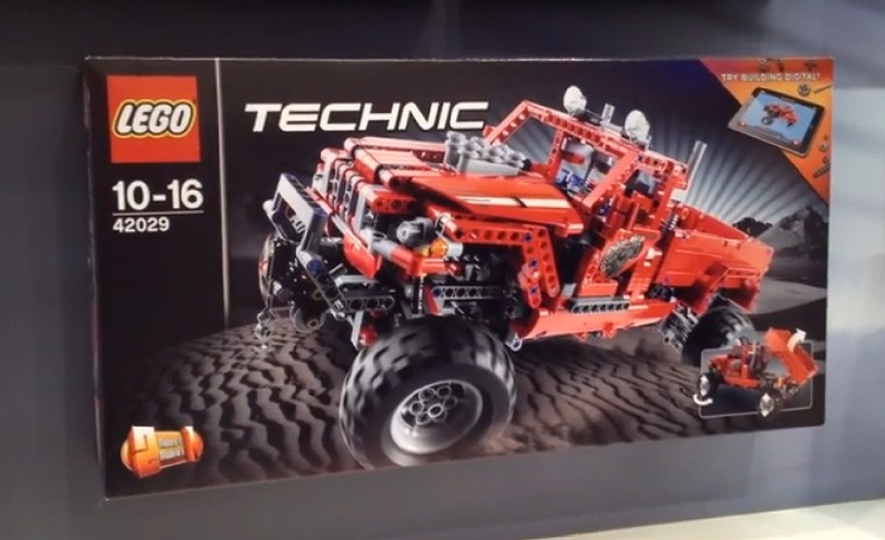 lego technic customized pick up truck