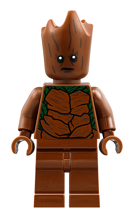 lego rocket and groot