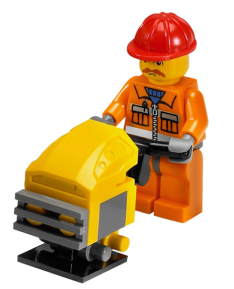 construction worker lego man