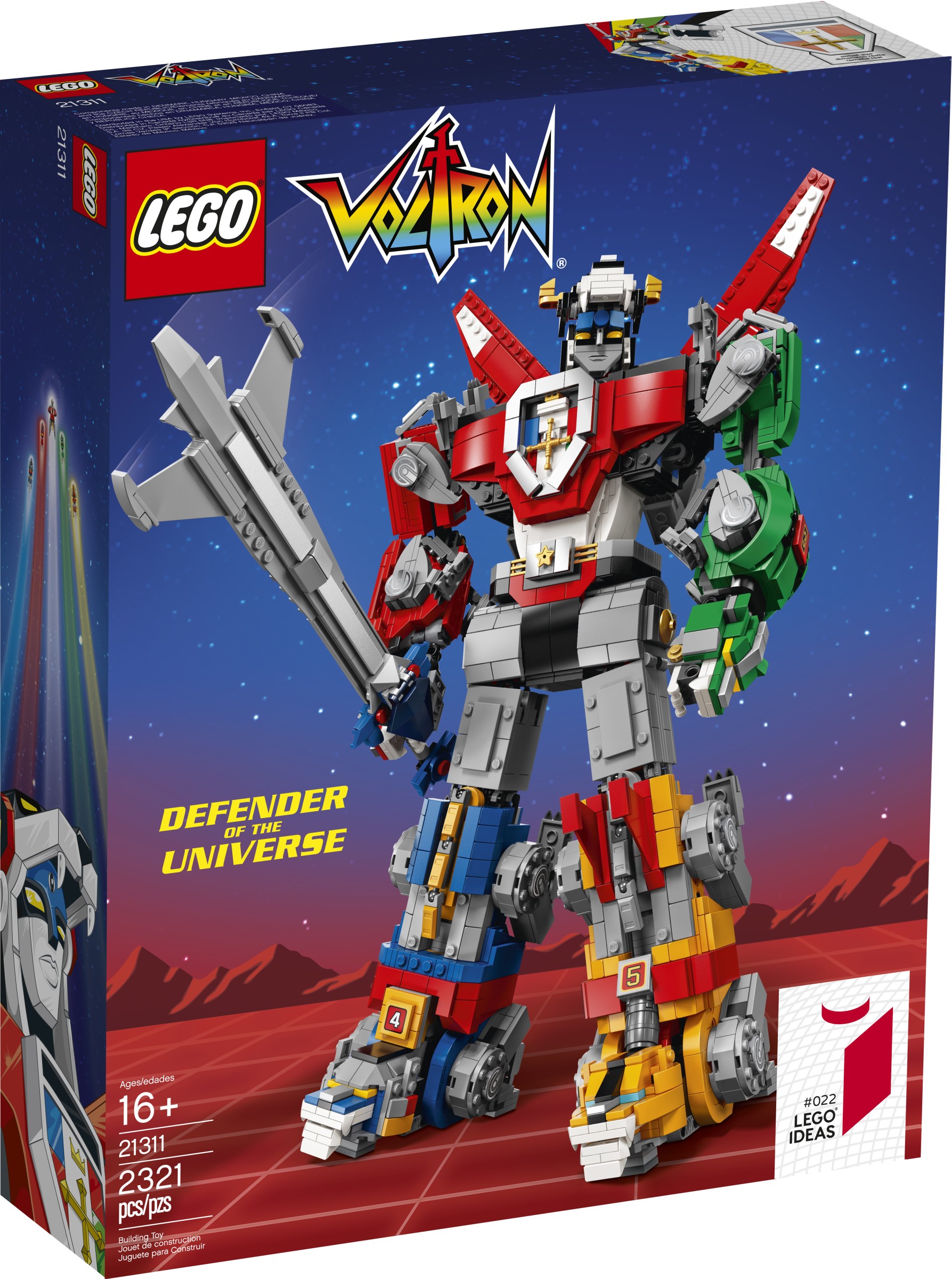 voltron lego