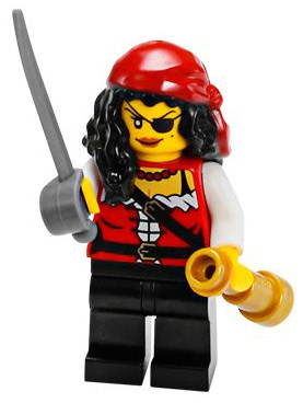 lego female pirate