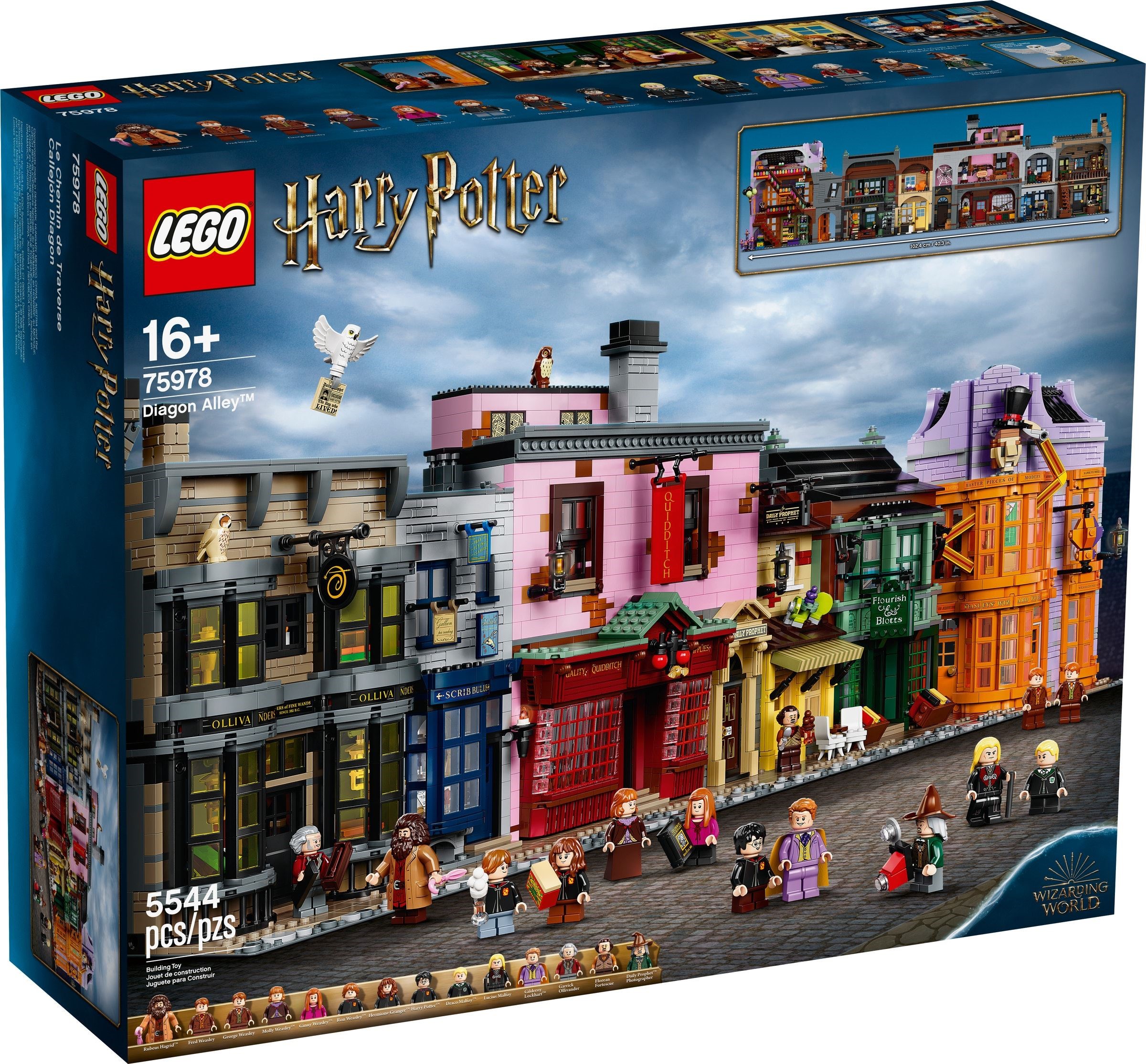 diagon alley lego 2019