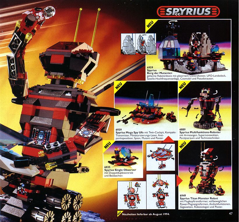 lego catalog 1994