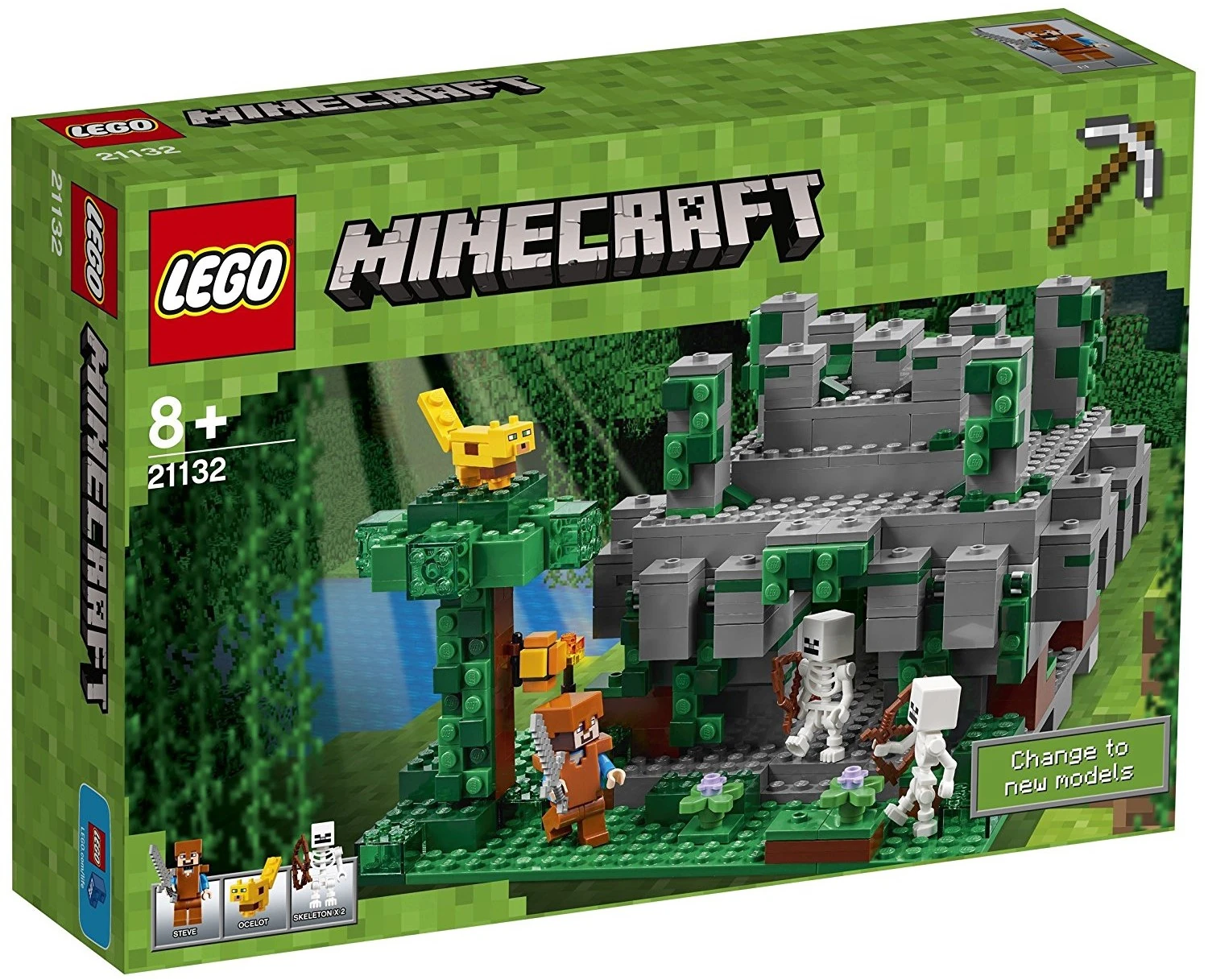 lego minecraft steve's castle
