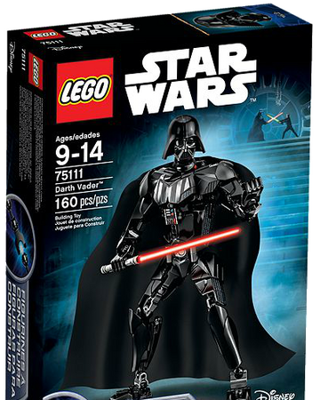 red darth vader lego price