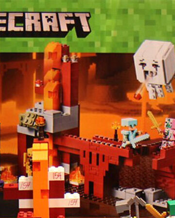 lego minecraft the nether fortress 21122