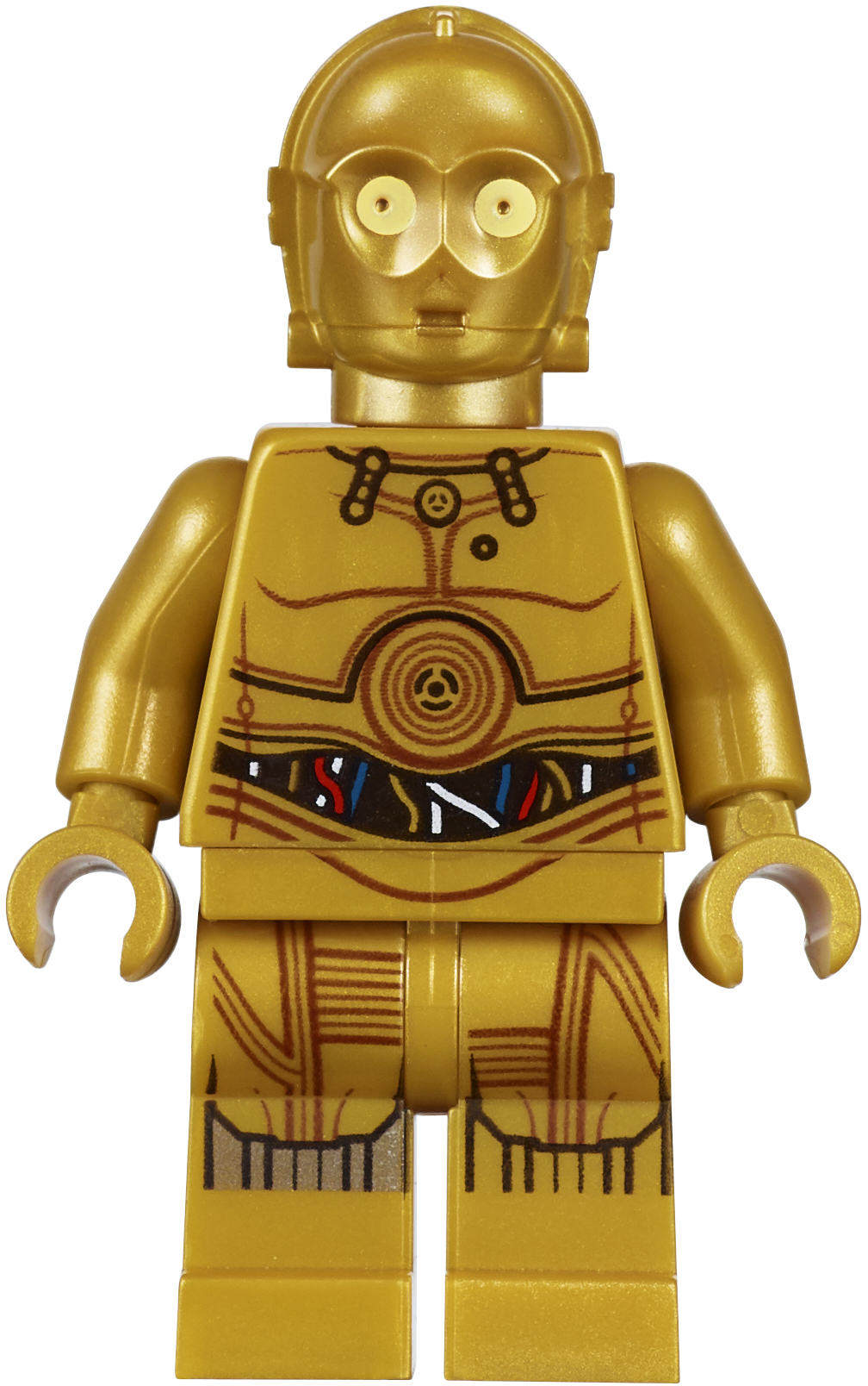 LEGO STAR WARS The Force Awakens MINIFIGURE C-3PO with Red Arm