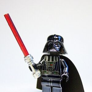 chrome darth vader minifigure