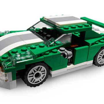 lego green car