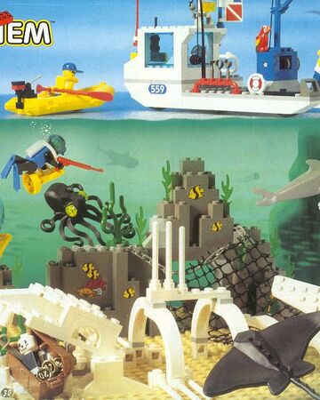 lego deep sea boat