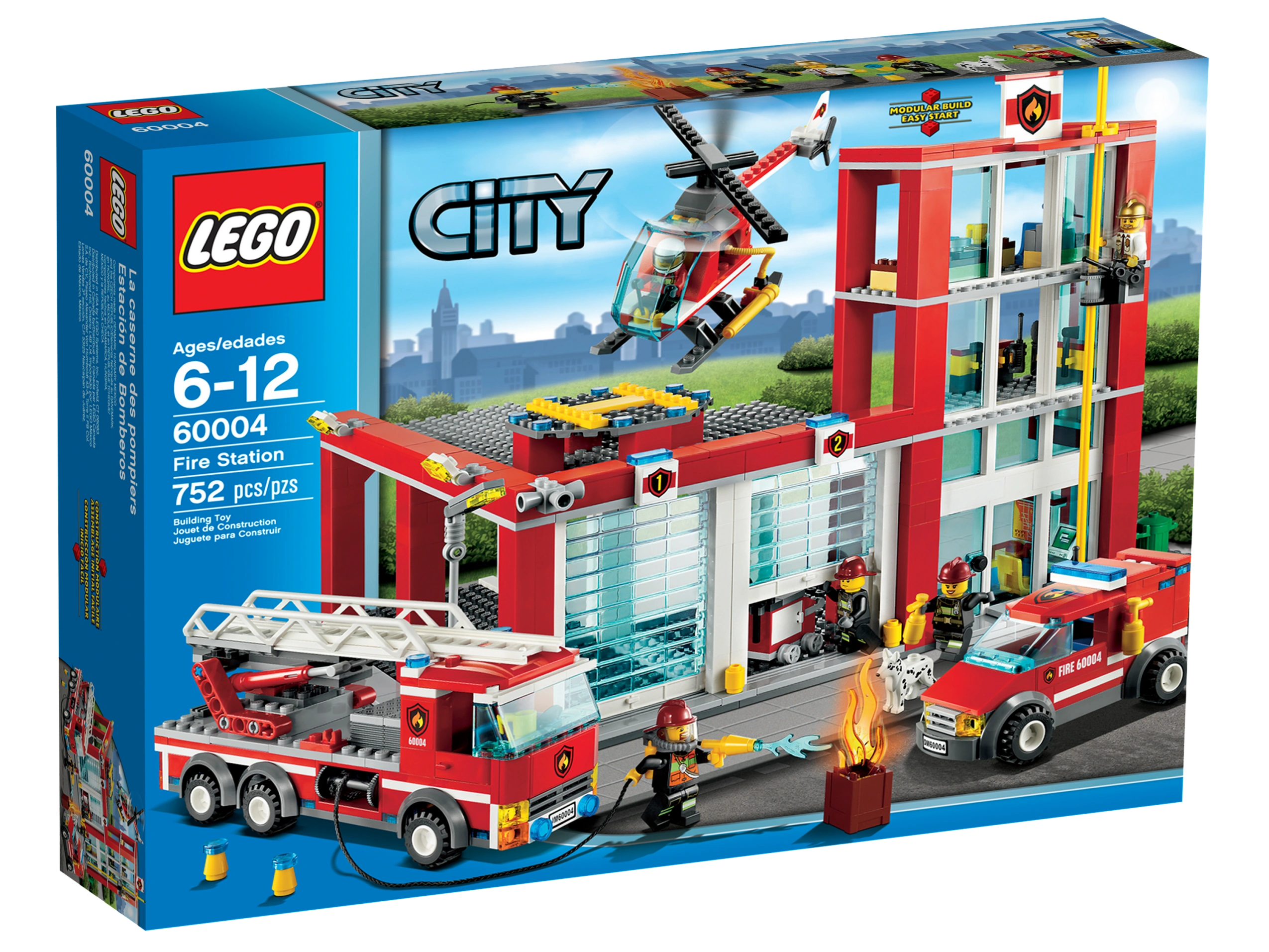 lego fire station videos