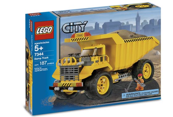 lego city tipper truck