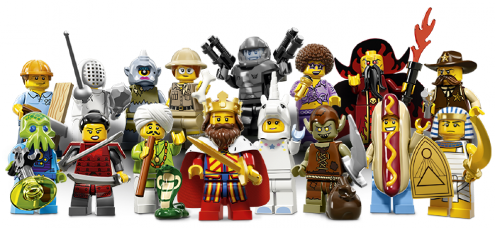 lego minifigures asda