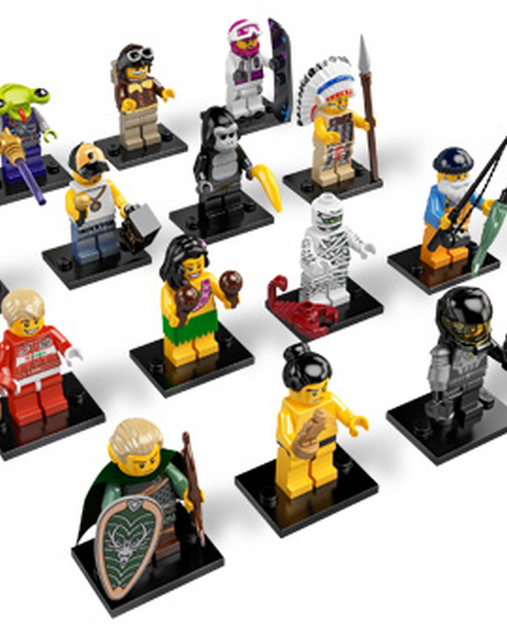 lego minifigures series 17 mystery figure rarity