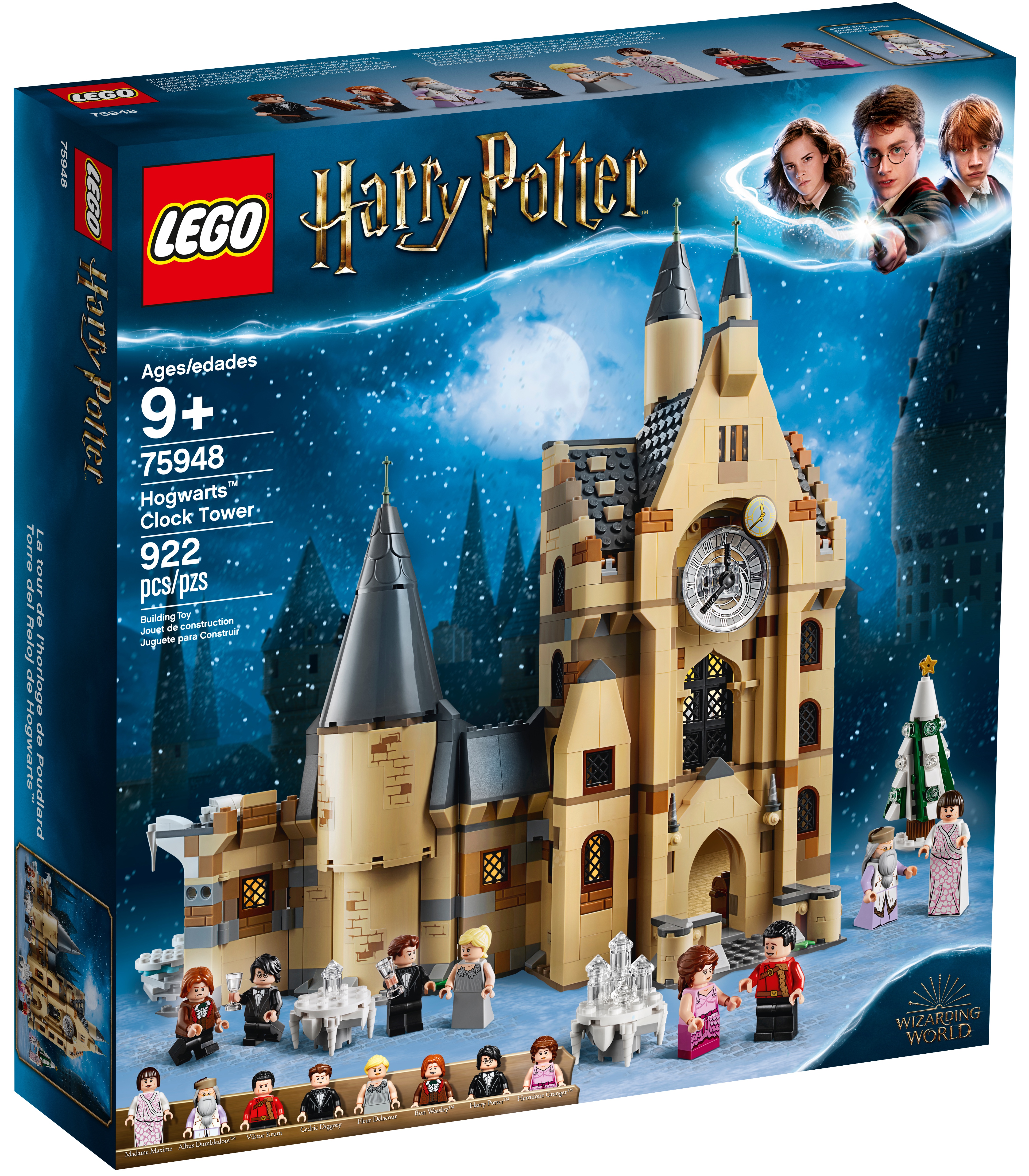 lego harry potter hogwarts clock tower 75948