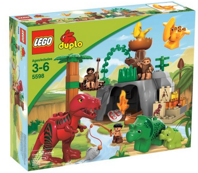 duplo dinosaur set