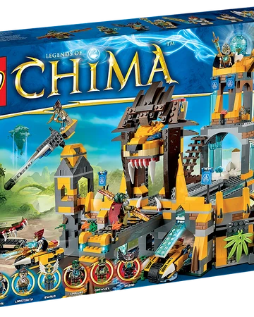 lego chima lion chi temple