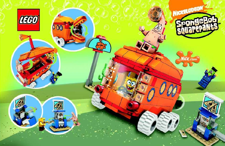 3830 Bikini Bottom Express Brickipedia FANDOM powered by Wikia