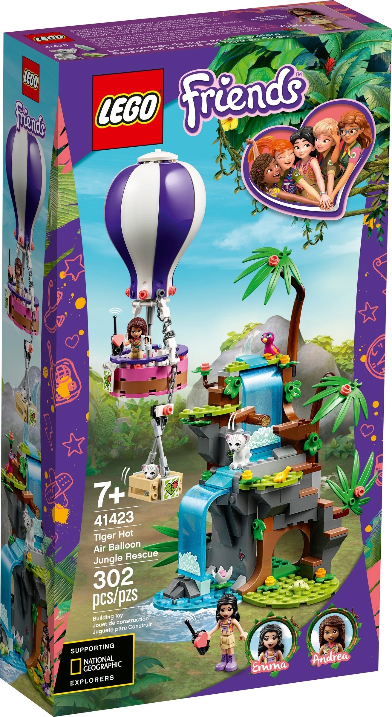 lego friends heartlake hot air balloon