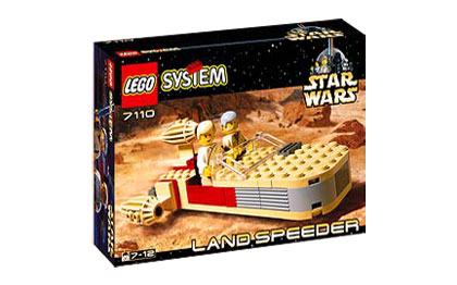 landspeeder star wars lego