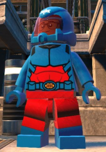captain atom lego