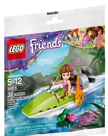 lego jungle boat