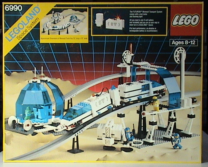 lego space train set