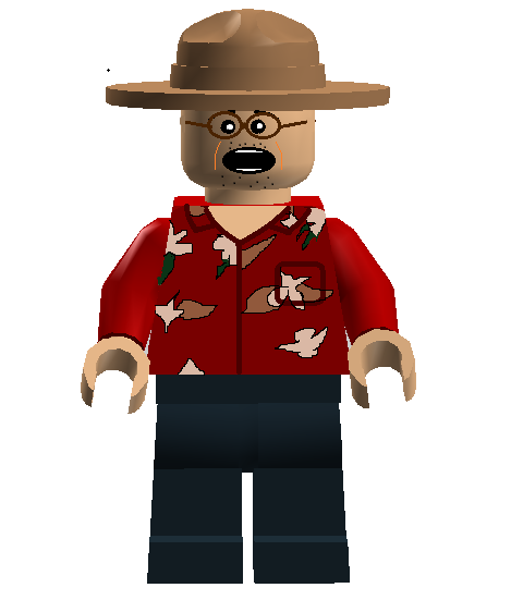 safari lego man