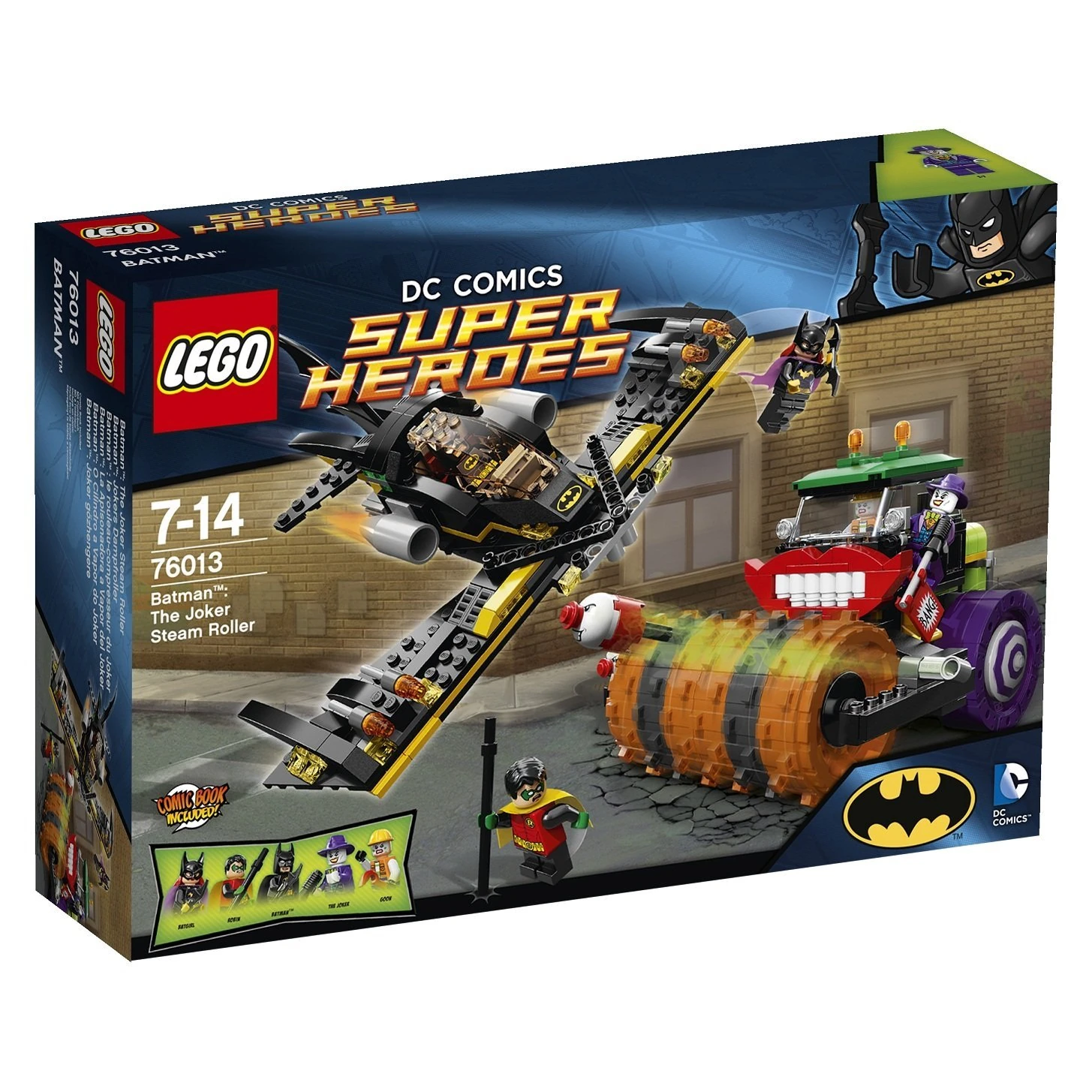 joker steam roller lego