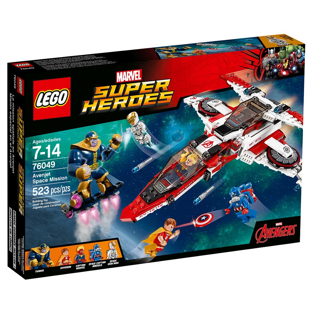 lego avenjet space mission set