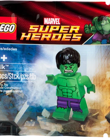 lego hulk minifigure polybag