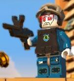 lego movie robot police