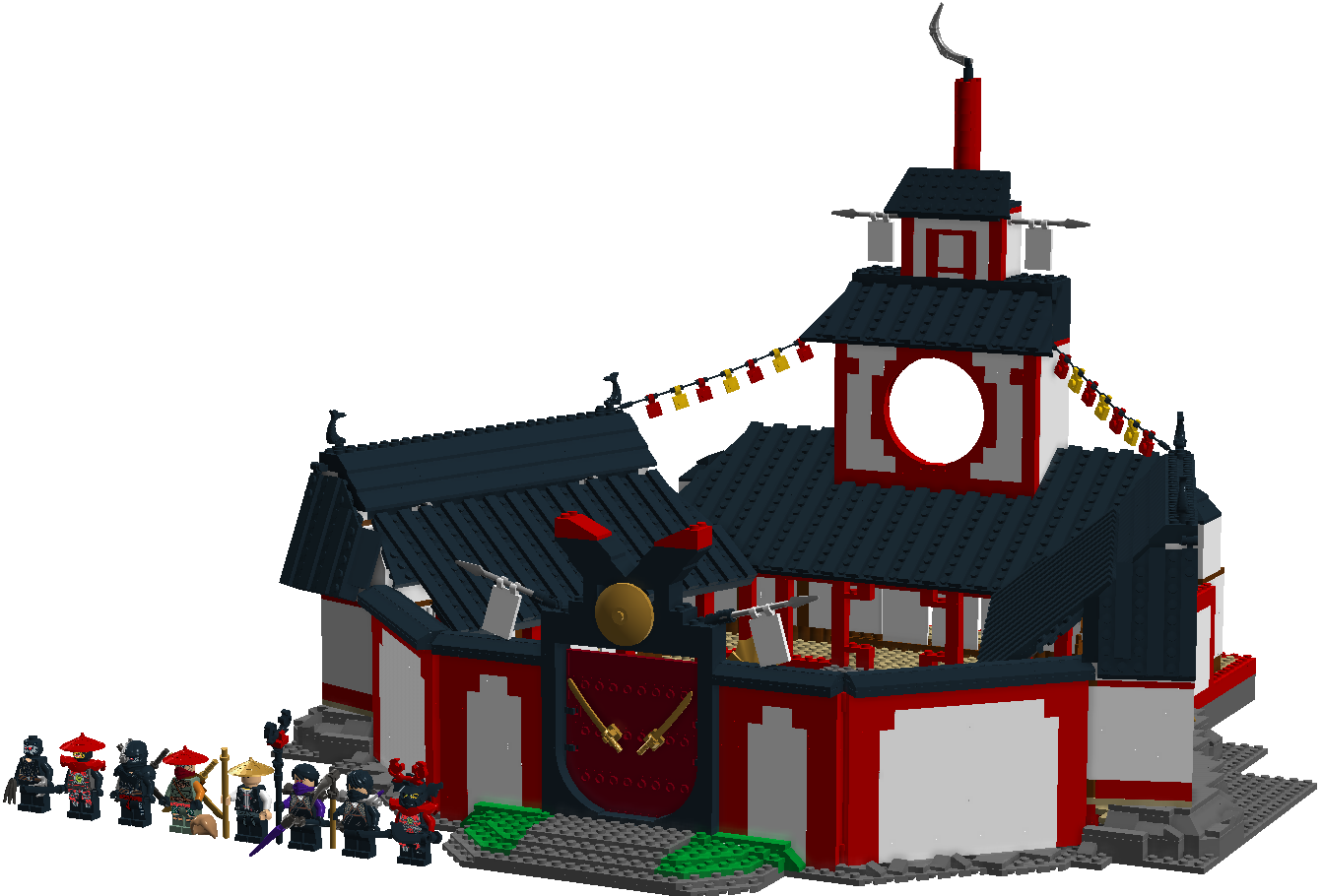 lego ninjago the monastery