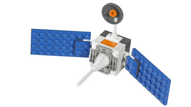 Image result for satellite lego