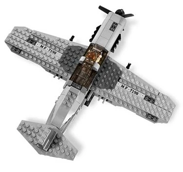 lego indiana jones fighter plane attack