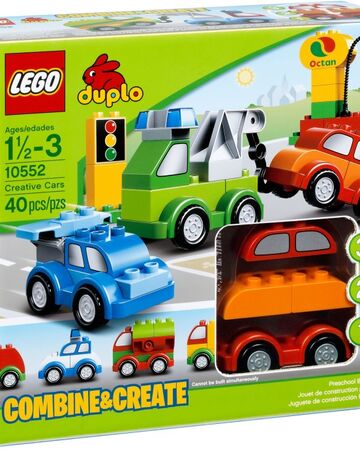 lego duplo combine and create cars