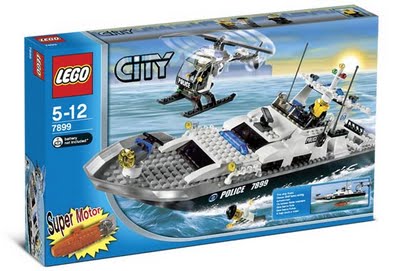 lego police boat set