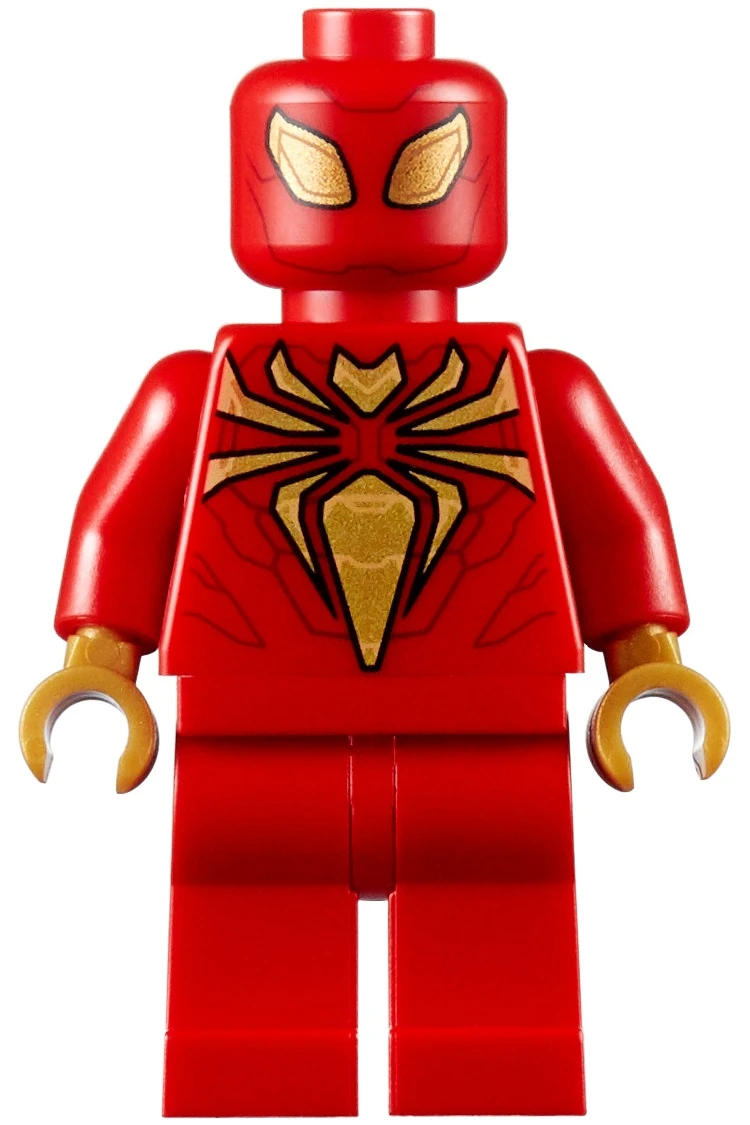 iron spider lego figure