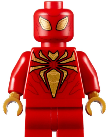 lego iron spider man minifigure
