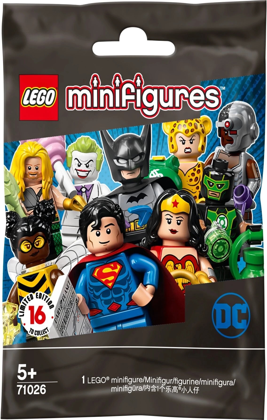 LEGO DC Super Heroes Justice League Bizarro Batman Minifigure Sealed