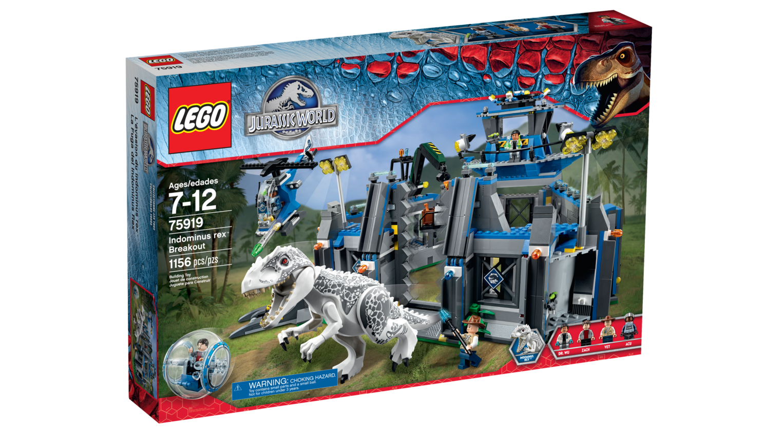 lego jurassic world kill indominus rex