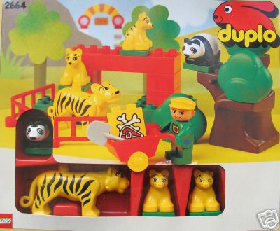 duplo zoo set 1990