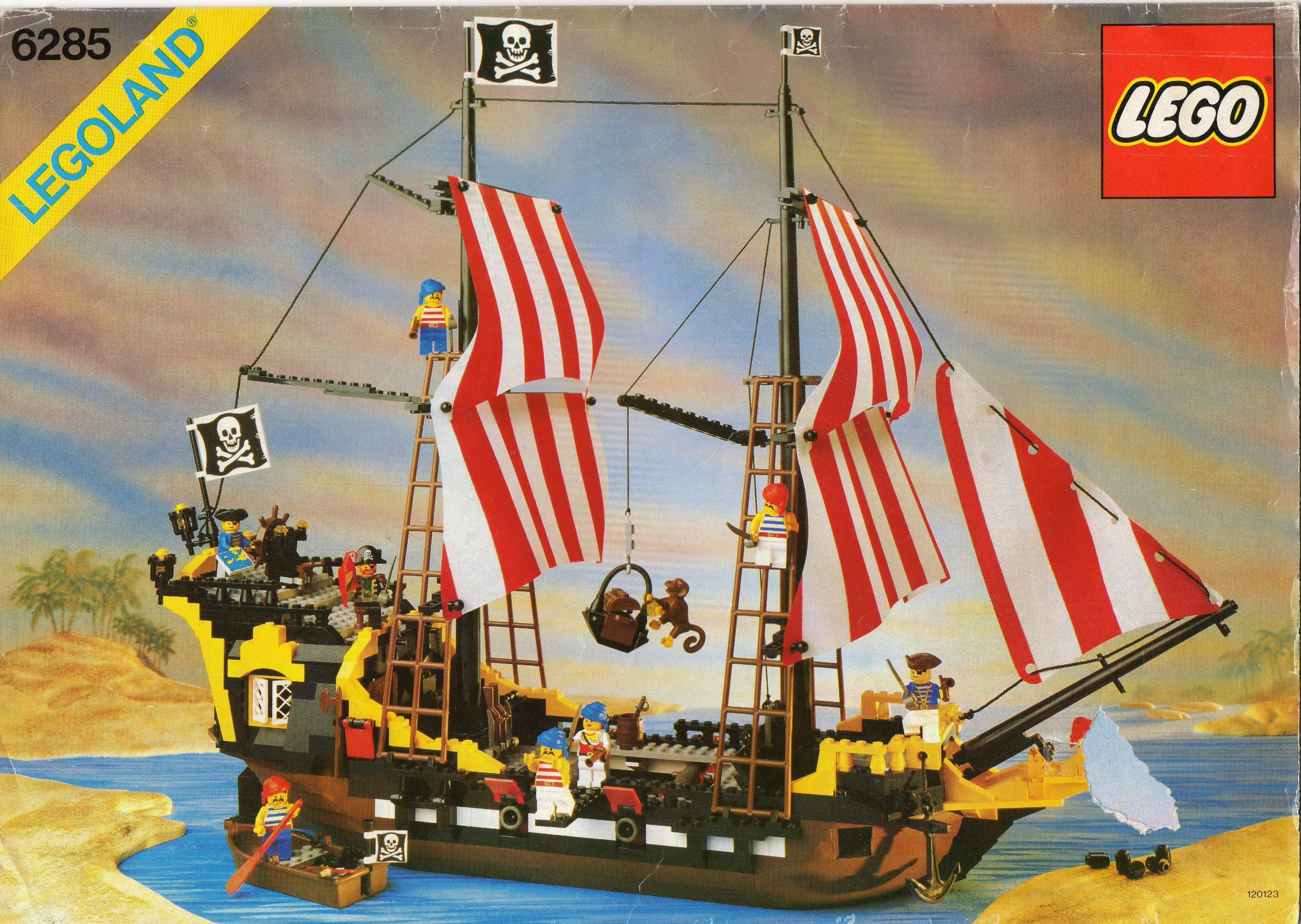 lego pirate ship 6285