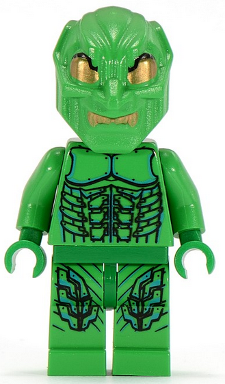 lego spiderman and green goblin