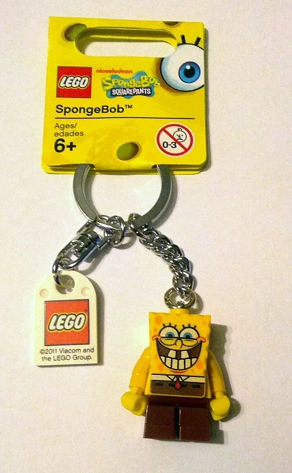 lego spongebob keychain